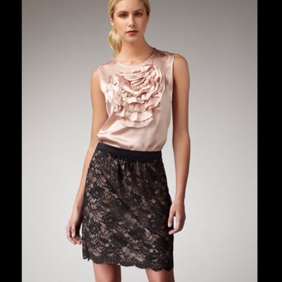 Trina Turk Dresses & Skirts - Trina Turk | Black Lace Skirt